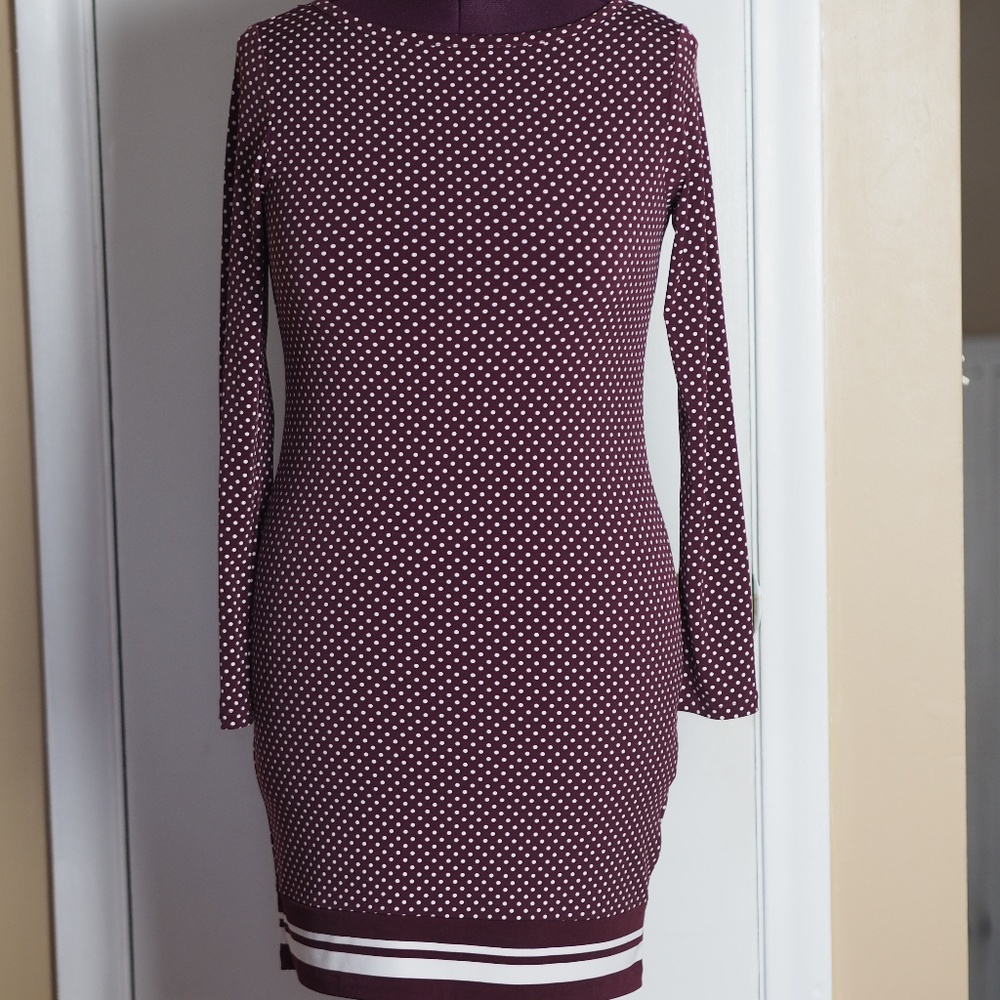 Michael Kors Long Sleeve Shift Dress Size Small